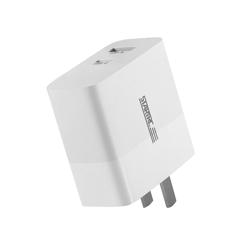 HFD 65W GaN Dual-Port Fast Charger | USB-C + USB-A