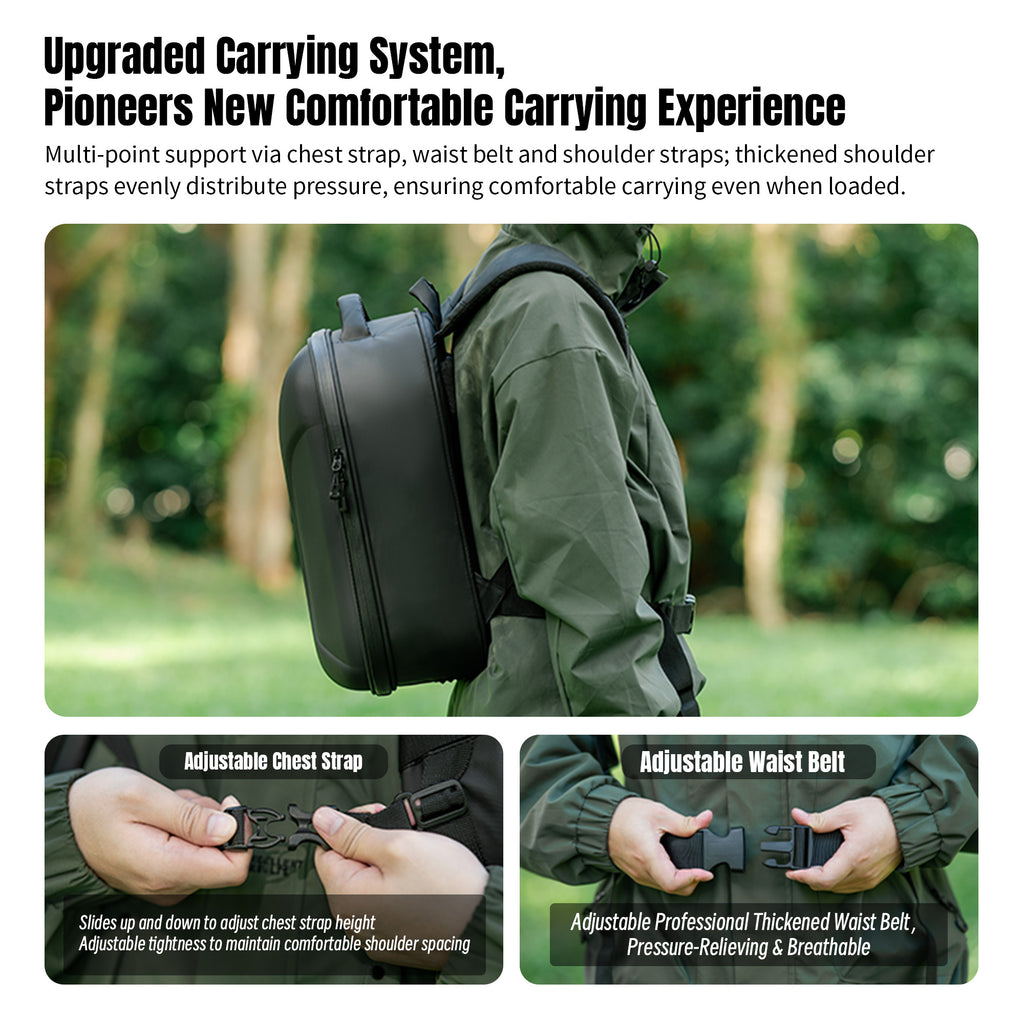 HFD-STARTRC M3 Universal Hard-Shell Drone Backpack | Mavic & Air Series