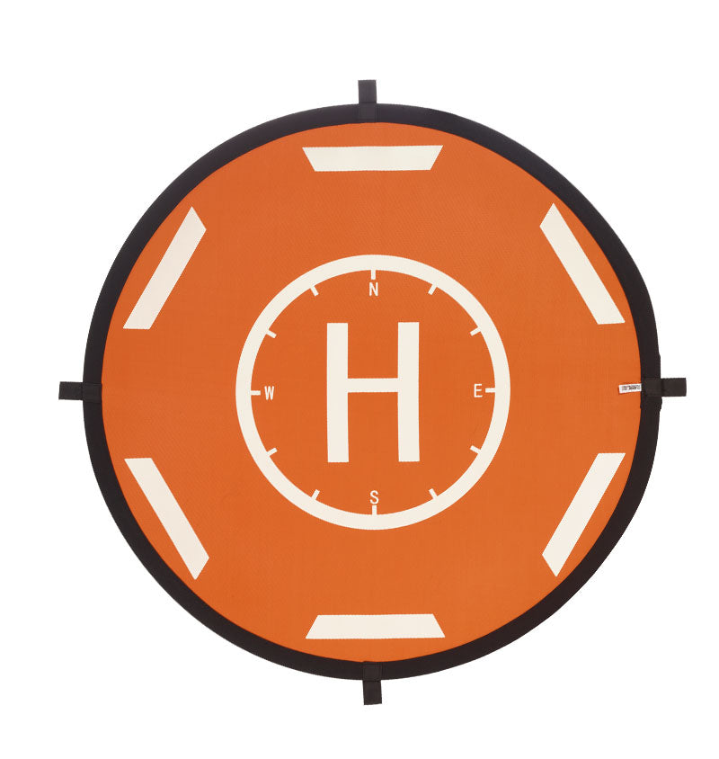 HFD 56cm Reversible Drone Landing Pad-Oxford Fabric | Orange & Black