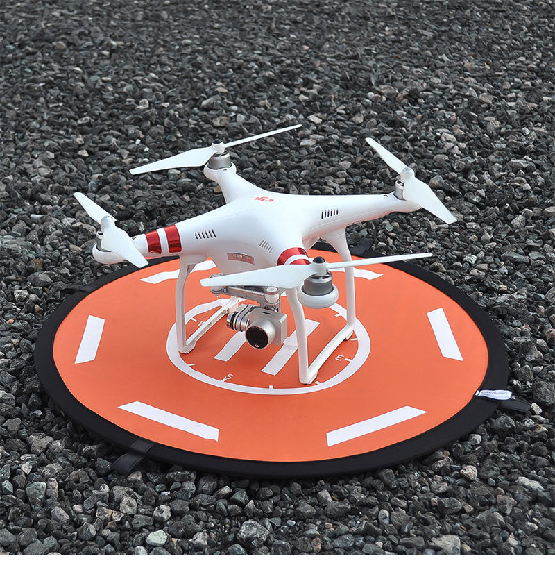 HFD 56cm Reversible Drone Landing Pad-Oxford Fabric | Orange & Black