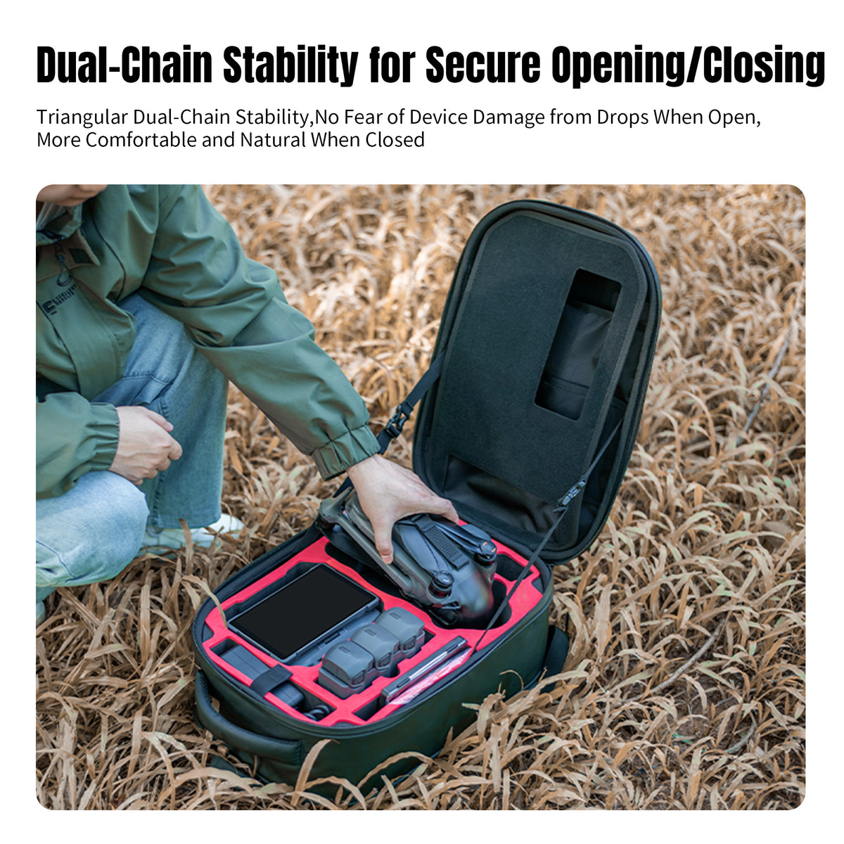HFD-STARTRC M3 Universal Hard-Shell Drone Backpack | Mavic & Air Series