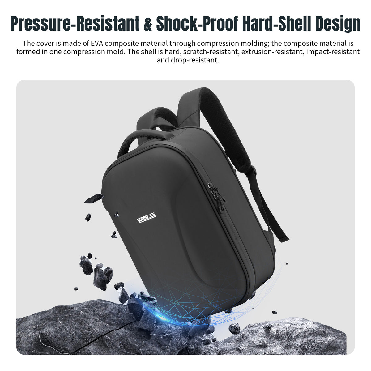 HFD-STARTRC M3 Universal Hard-Shell Drone Backpack | Mavic & Air Series